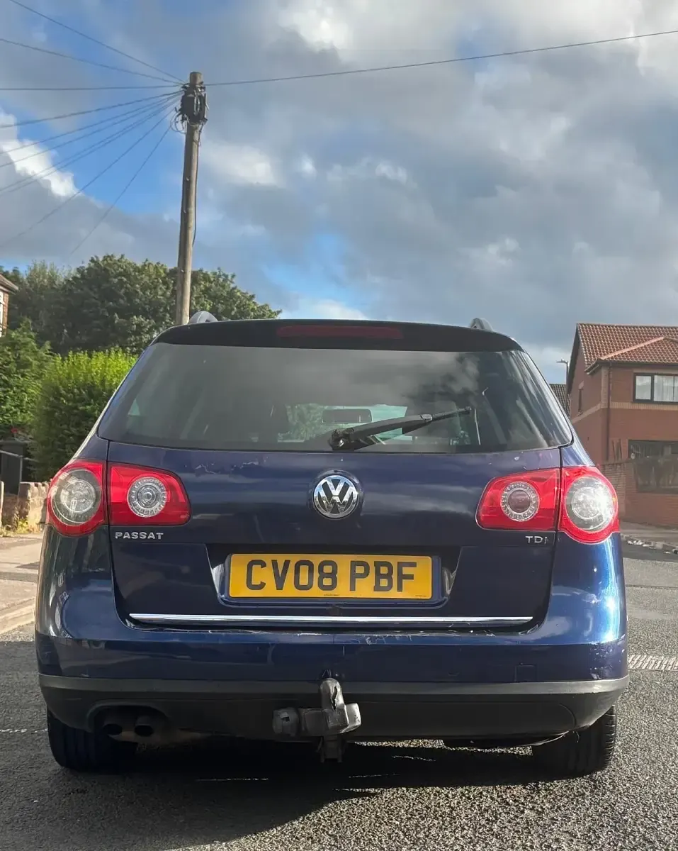 Used VW Passat SE 105 HP (77 kW) 2008 Blue Estate