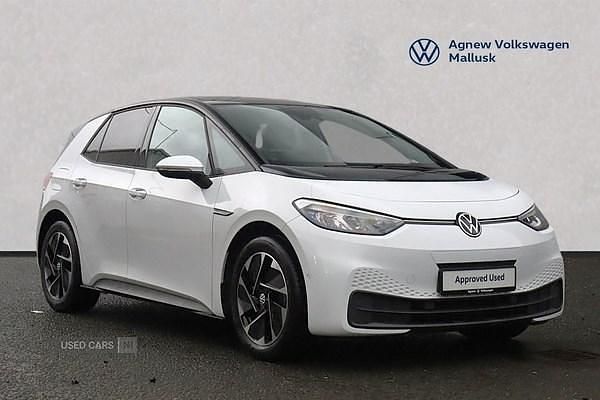 Used VW ID.3 Pro Performance 150 kW (204 HP) 2023 White Hatchback