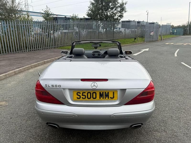 Used Mercedes SL500 2004 Silver Cabriolet