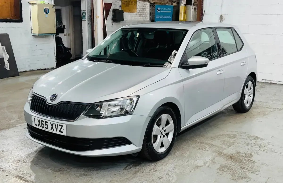 Used Skoda Fabia SE 110 HP (80 kW) 2015 Silver Hatchback