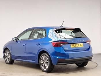 Used Skoda Fabia SE L 110 HP (80 kW) 2022 Blue Hatchback