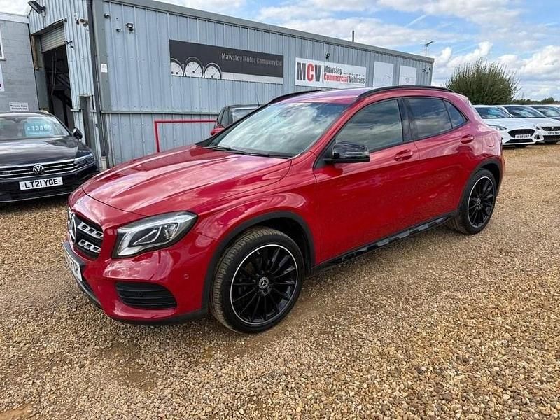 Red Used 2017 Mercedes GLA200 AMG line SUV | £10,490 (A bit pricey) - Image 1/4
