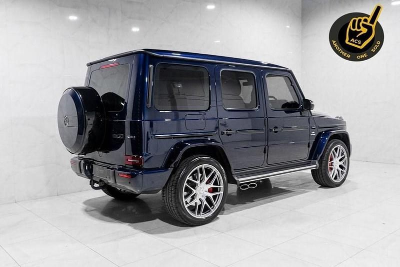 Used Mercedes G63 AMG AMG 585 HP (430 kW) 2022 Blue SUV