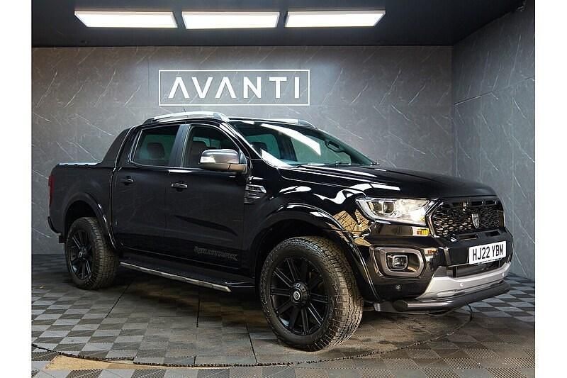 Black Used 2022 Ford Ranger Wildtrack Pickup | £24,000 (Expensive) - Image 1/4