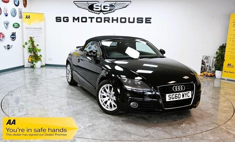 Used Audi TT Roadster Sport 160 HP (117 kW) 2010 Black Cabriolet