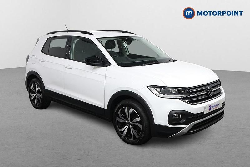 Used VW T-Cross Black Edition 2022 White SUV