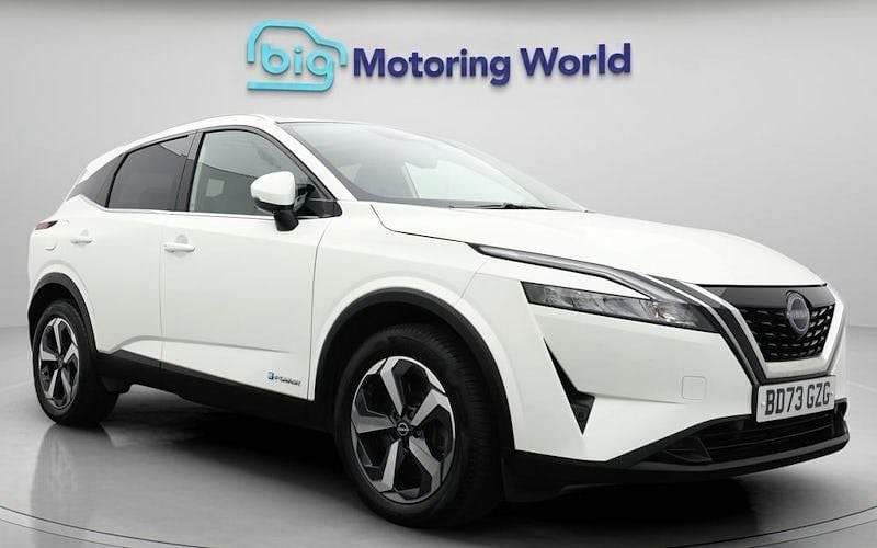 Used Nissan Qashqai N-Connecta 190 HP (139 kW) 2023 White SUV