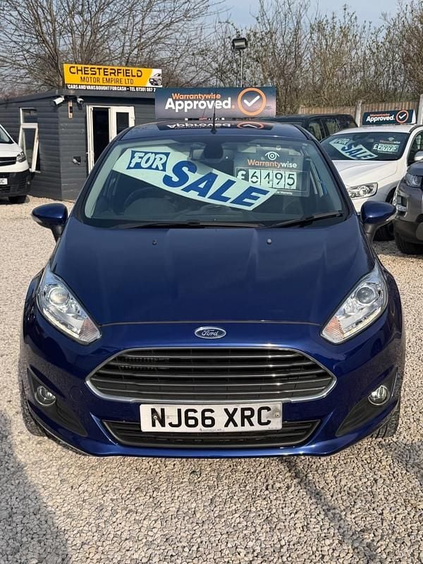 Used Ford Fiesta Titanium X 2016 Blue Hatchback