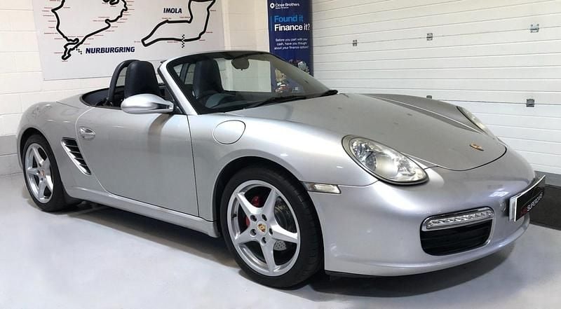 Used Porsche Boxster 245 HP (180 kW) 2006 Silver Cabriolet
