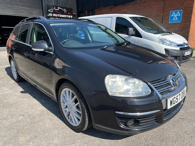 Black Used 2007 VW Golf V Sportline Estate | £2,195 - Image 1/4