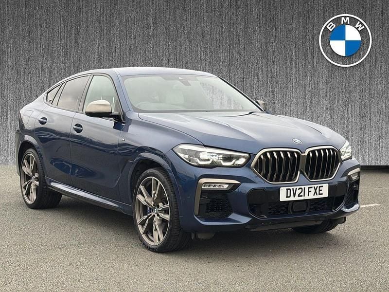 Blue Used 2021 BMW X6 M50 Comfort Edition SUV | £47,999 (Good price) - Image 1/4