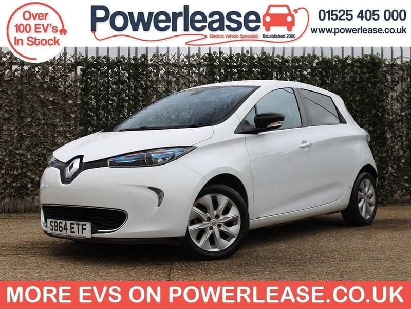 Used Renault Zoe Dynamique 64 kW (88 HP) 2014 White Hatchback