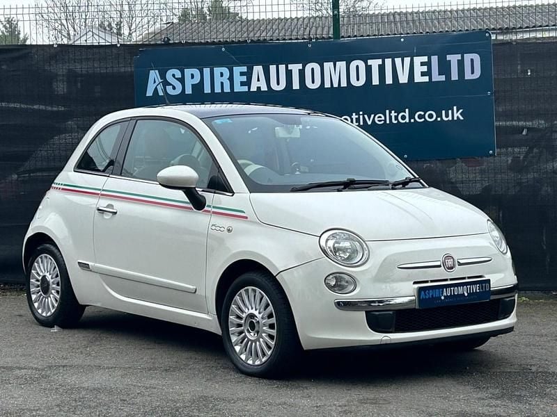 Used Fiat 500 Lounge 2012 White Hatchback