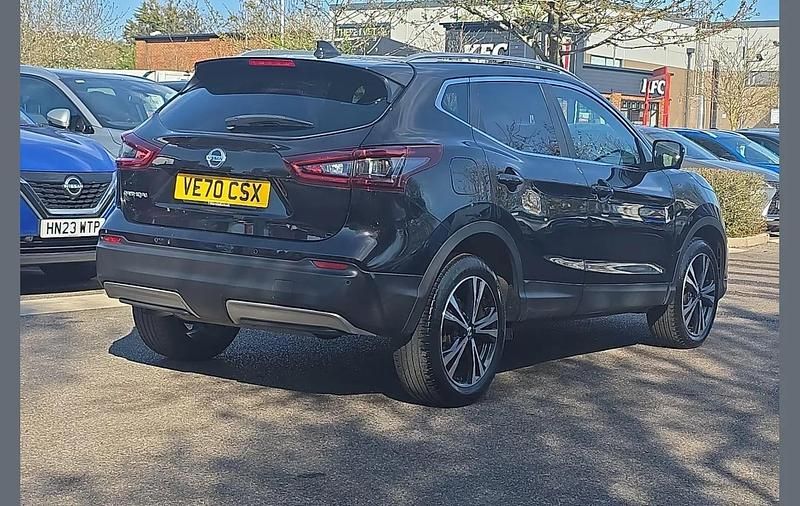 Used Nissan Qashqai N-Connecta 160 HP (117 kW) 2020 Black SUV