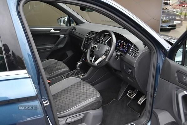 Used VW Tiguan R-line 150 HP (110 kW) 2022 Blue SUV