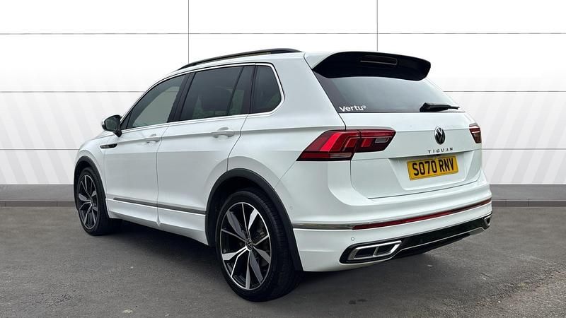 Used VW Tiguan R-line 150 HP (110 kW) 2021 White SUV