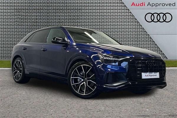 Blue Used 2023 Audi Q8 Comfort SUV | £58,999 (Expensive) - Image 1/4