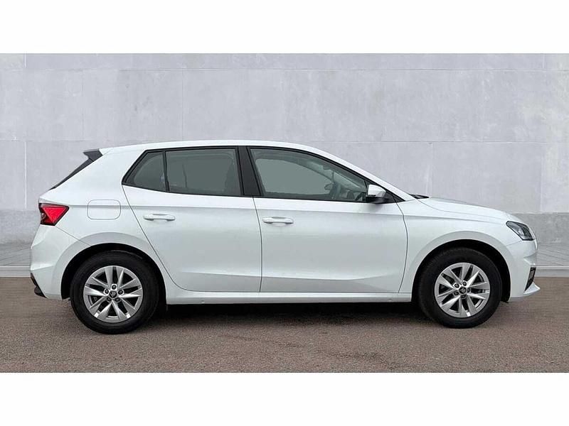 Used Skoda Fabia SE 116 HP (85 kW) 2025 Moon white Hatchback