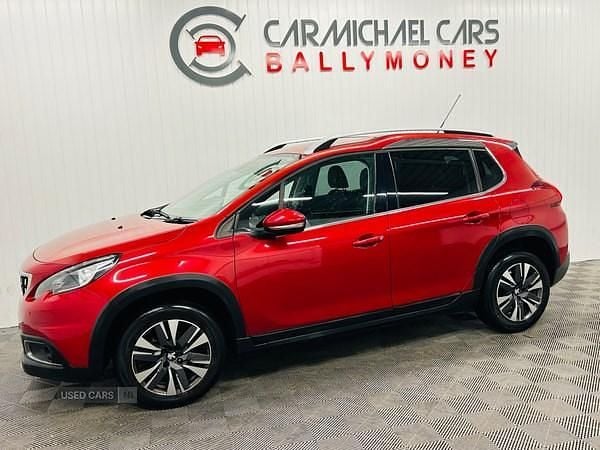 Red Used 2017 Peugeot 2008 Allure SUV | £5,975 (Good price) - Image 1/4