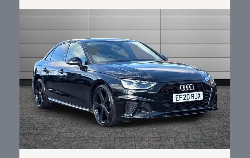 Used Audi A4 Black Edition 150 HP (110 kW) 2020 Black Sedan