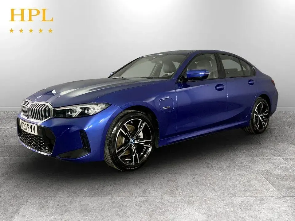 Used BMW 330e M Sport 292 HP (214 kW) 2023 Blue Sedan