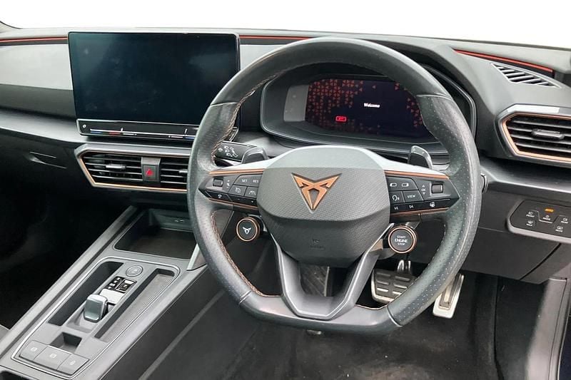 Used Cupra Leon VZ2 310 HP (228 kW) 2023 Blue Estate