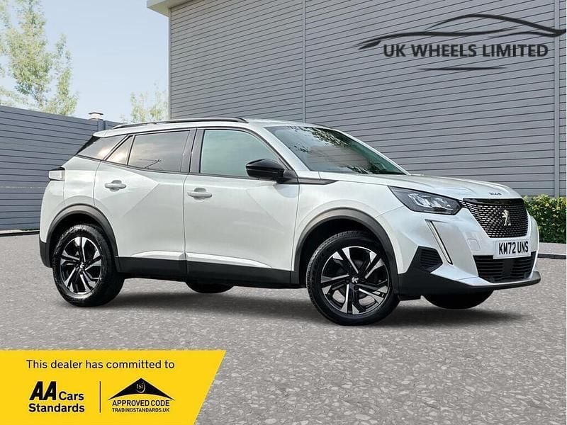 White Used 2022 Peugeot 2008 Allure+ SUV | £14,990 (Good price) - Image 1/3