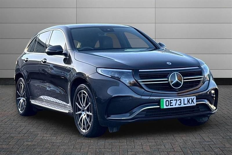 Grey Used 2023 Mercedes EQC400 AMG line SUV | £28,690 (Good price) - Image 1/4