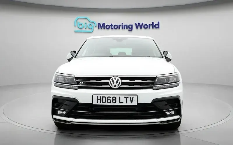 Used VW Tiguan R-line 150 HP (110 kW) 2018 White SUV
