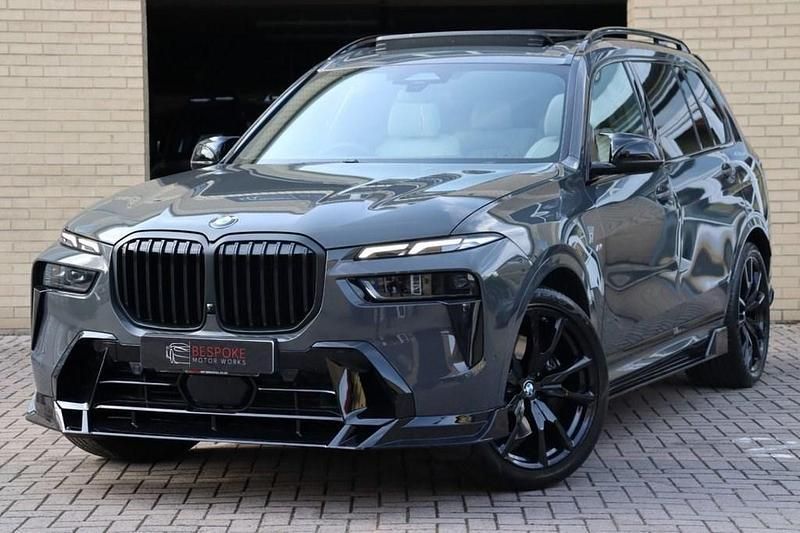 Grey Used 2022 BMW X7 M Sport SUV | £64,995 (A bit pricey) - Image 1/4