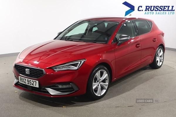 Red Used 2022 Seat Leon FR Hatchback | £16,995 (Fair price) - Image 1/4