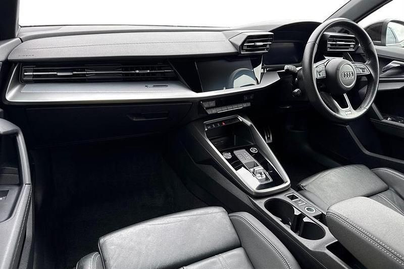 Used Audi A3 S-Line 110 HP (80 kW) 2023 Black Sedan