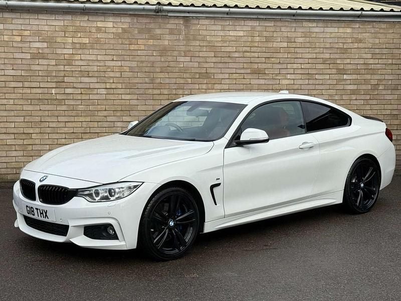 White Used 2016 BMW 420 M Sport Coupe | £9,075 (Fair price) - Image 1/3