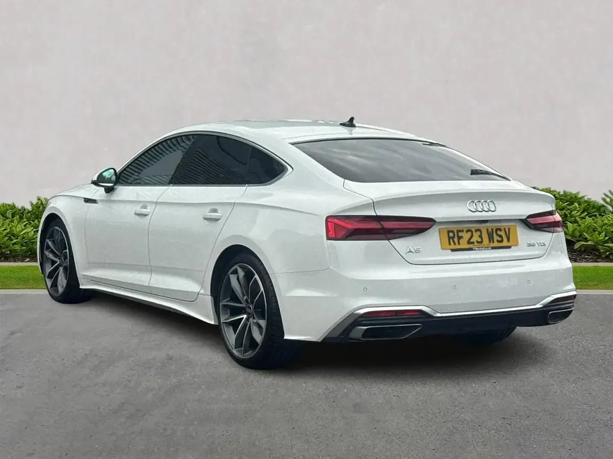 Used Audi A5 S-Line 161 HP (118 kW) 2023 White Coupe