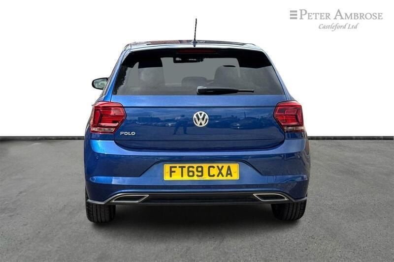 Blue Used 2020 VW Polo R-line Hatchback | £15,090 (Fair price) - Image 1/3