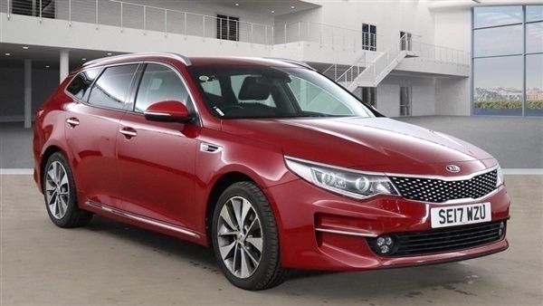 Red Used 2017 Kia Optima 3 Estate | £7,795 (Fair price) - Image 1/1