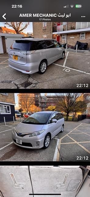 Used Toyota Estima Hybrid 2019 Silver MPV