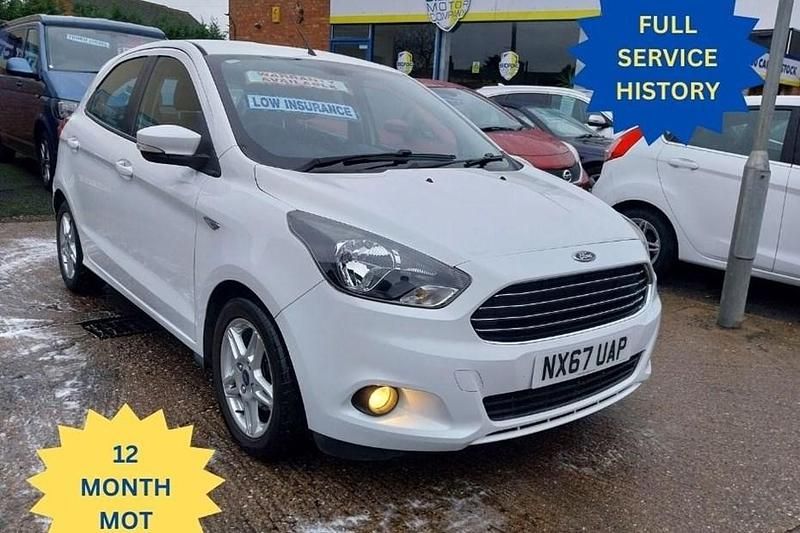 White Used 2017 Ford Ka Plus Zetec Hatchback | £5,495 (Fair price) - Image 1/1