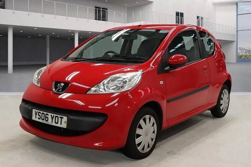 Red Used 2006 Peugeot 107 Hatchback | £2,395 (Fair price) - Image 1/1