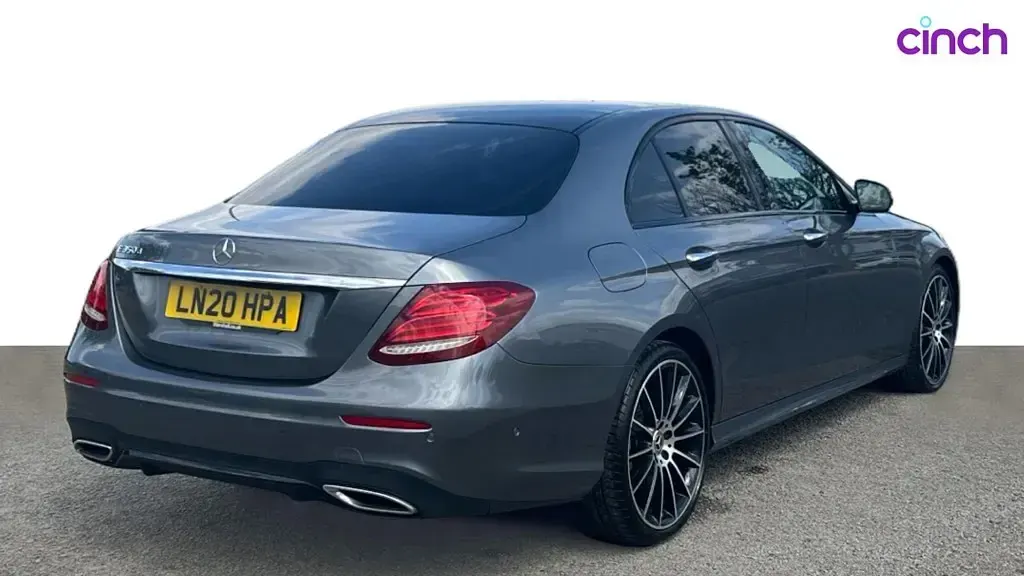 Used Mercedes E350 AMG line 281 HP (206 kW) 2020 Grey Sedan