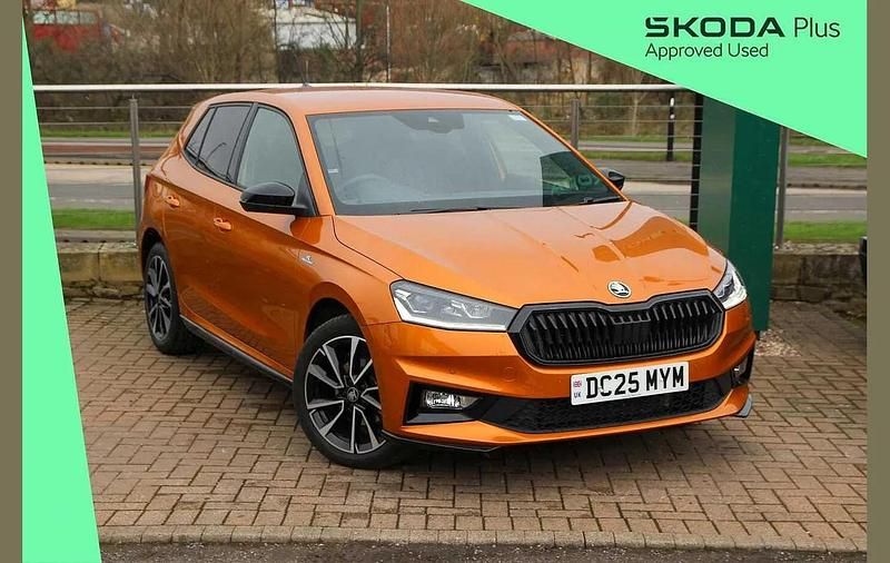 Used Skoda Fabia Monte Carlo 113 HP (83 kW) 2025 Phoenix orange metallic Hatchback