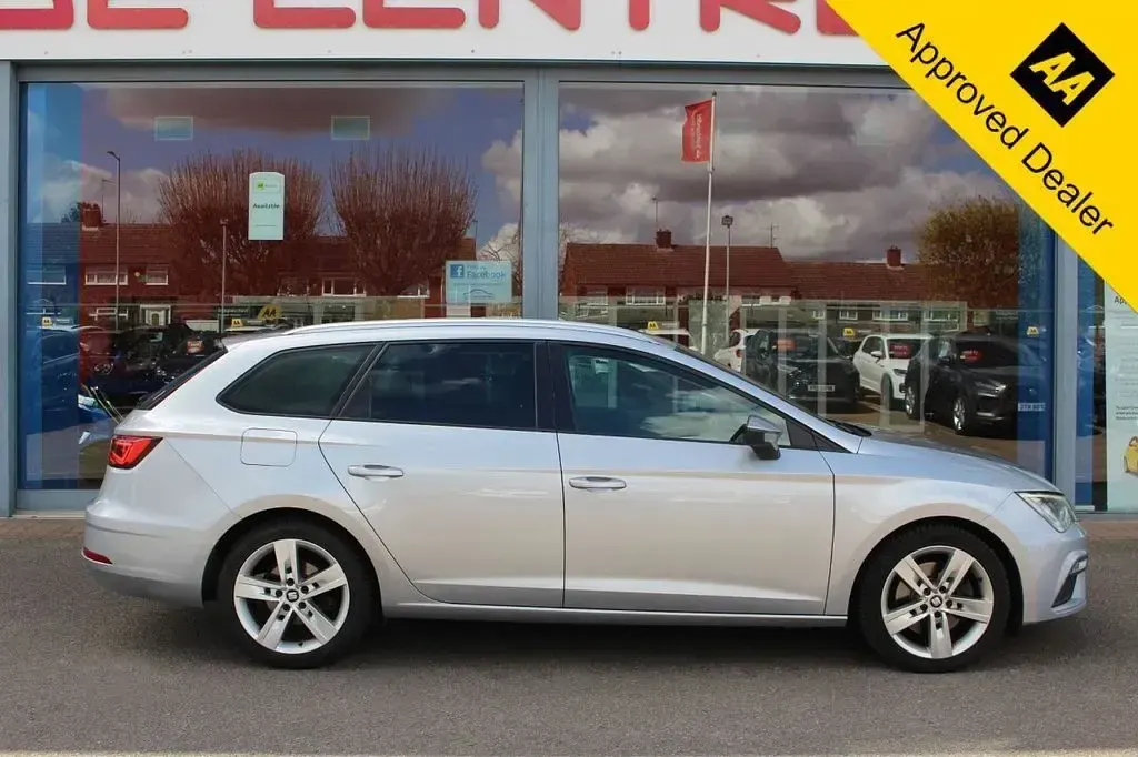 Used Seat Leon ST FR 184 HP (135 kW) 2018 Silver Estate