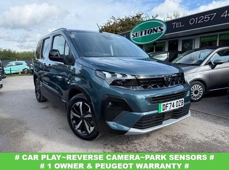 Blue Used 2024 Peugeot e-Rifter GTi MPV | £20,950 (Fair price) - Image 1/3