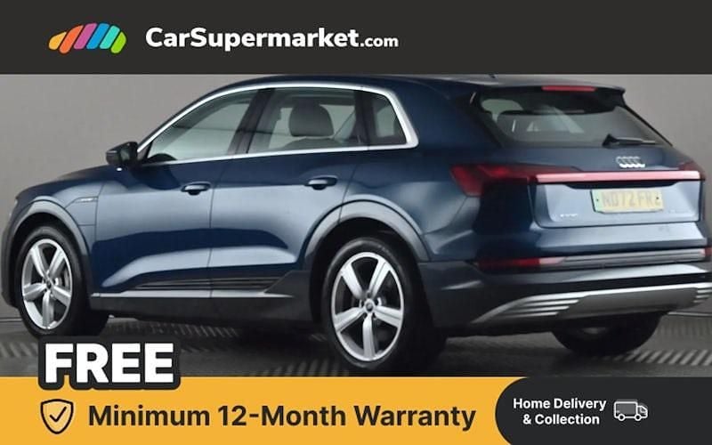 Used Audi e-tron Comfort 300 kW (408 HP) 2022 Blue SUV