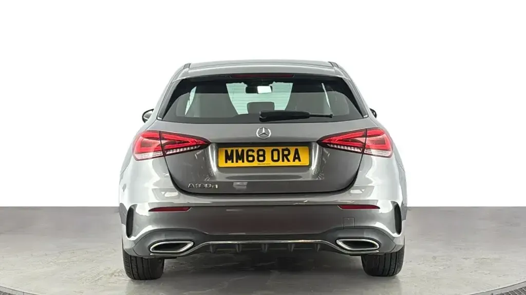Used Mercedes A180 AMG line 116 HP (85 kW) 2018 Grey Hatchback