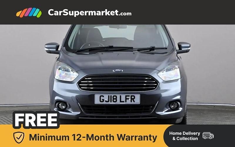 Used Ford Ka Plus Zetec 69 HP (50 kW) 2017 Grey Hatchback