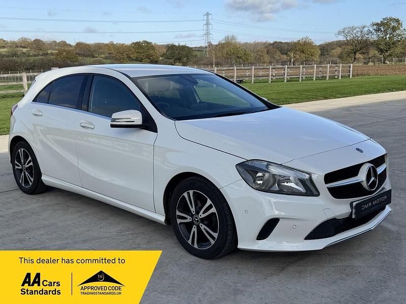 White Used 2017 Mercedes A180 Executive Hatchback | £9,995 (Good price) - Image 1/4