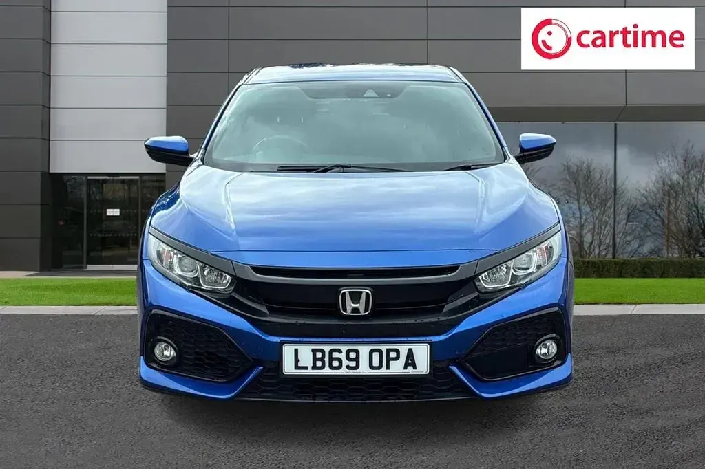 Used Honda Civic SR 126 HP (92 kW) 2019 Blue Hatchback