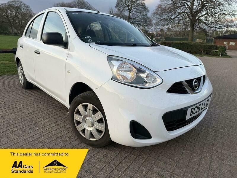 Used Nissan Micra Visia 80 HP (58 kW) 2016 White Hatchback