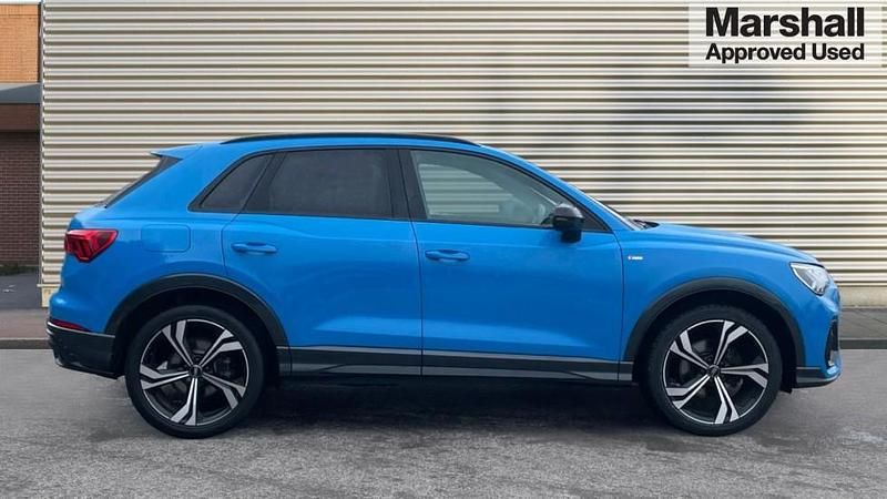 Used Audi Q3 S-Line 150 HP (110 kW) 2020 Blue SUV